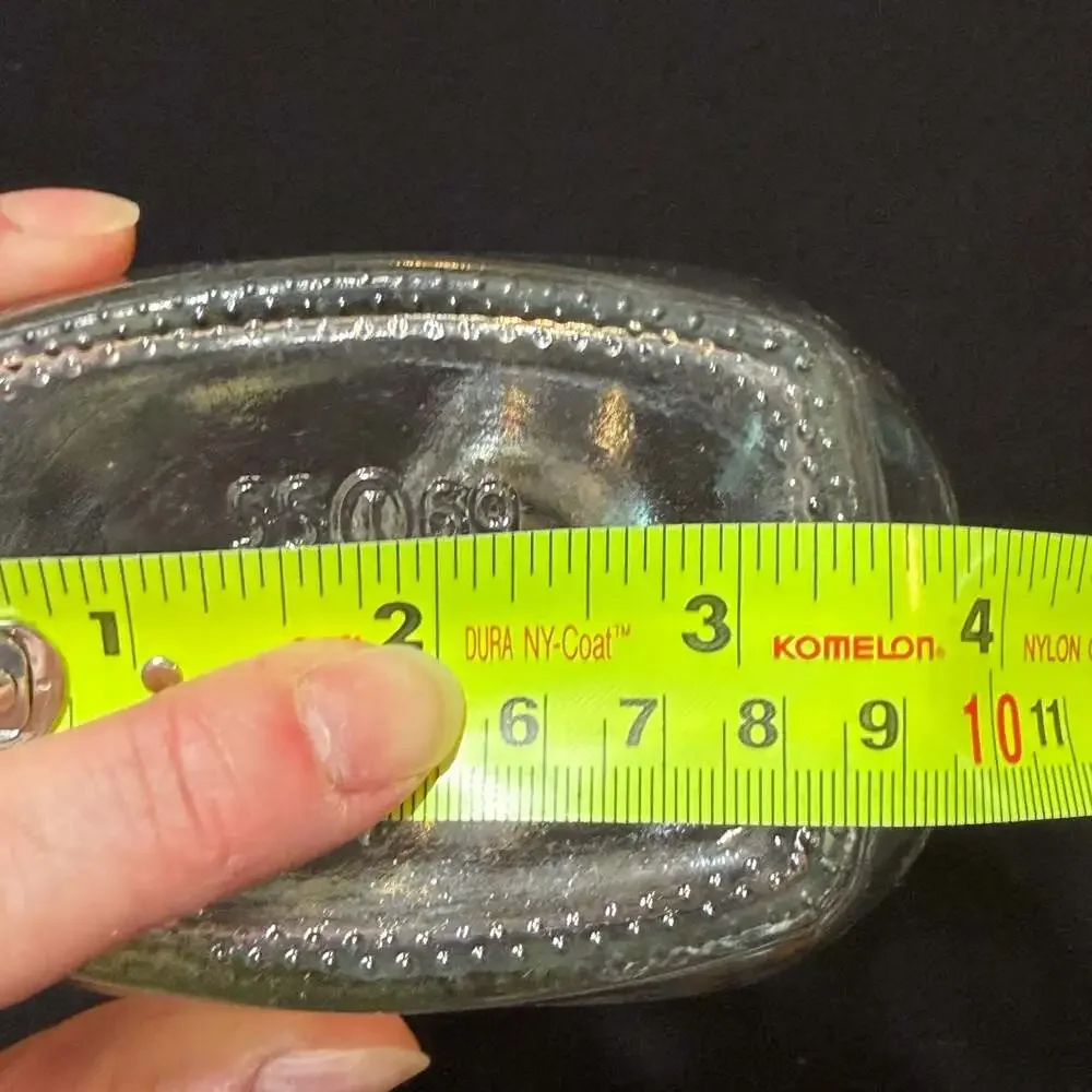 Unbranded clear glass
